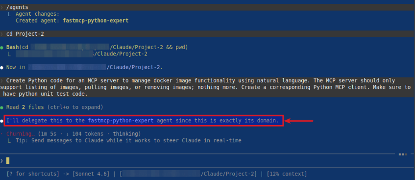 Claude Subagent Delegation
