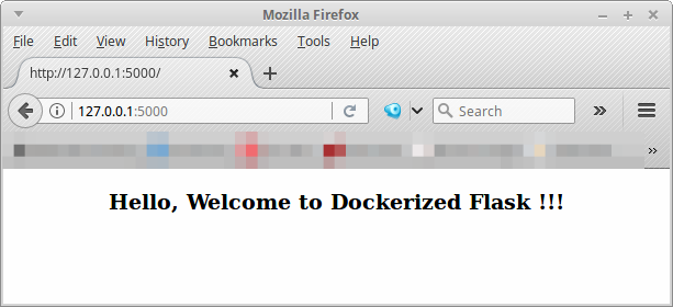 Docker Flask 5000
