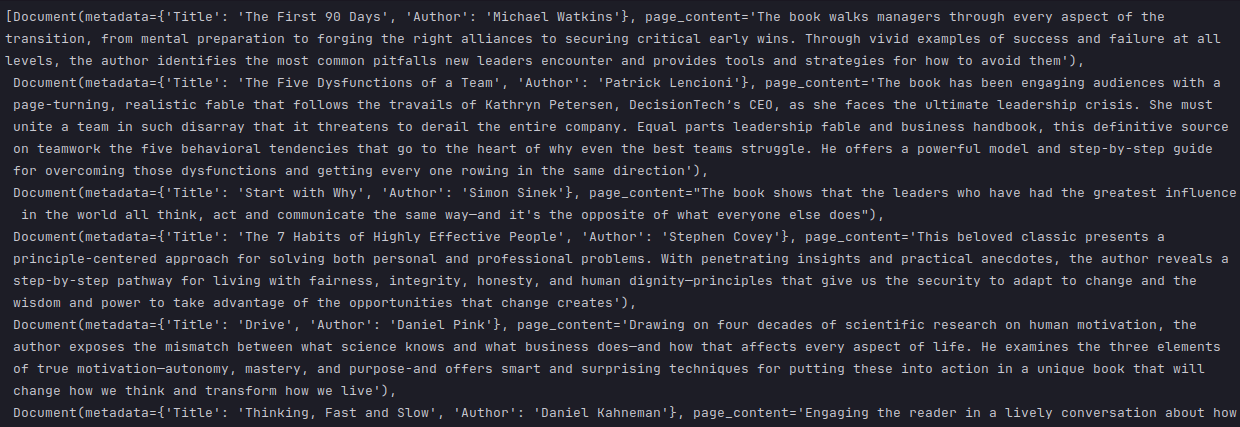 Documents Collection