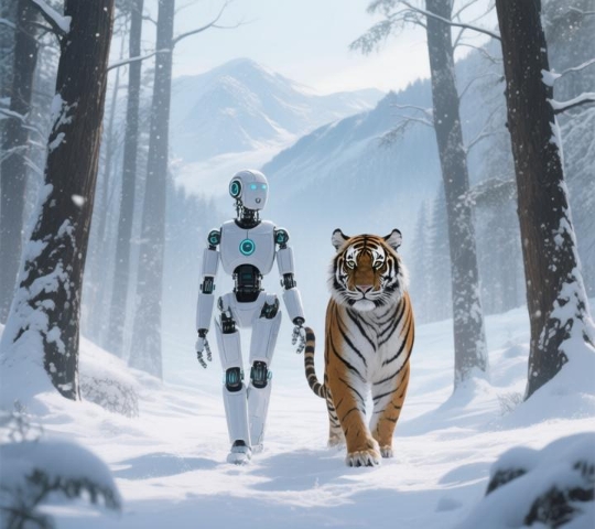 Robot and Tiger