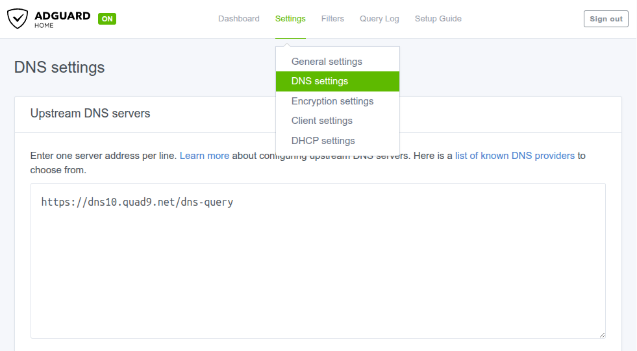 DNS Settings