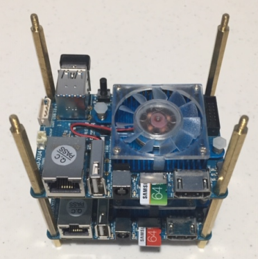 Mounted Brass Columns