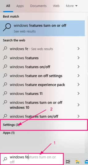 Windows Feature