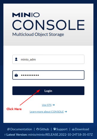 Console Login