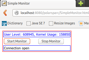 SimpleMonitor Stream
