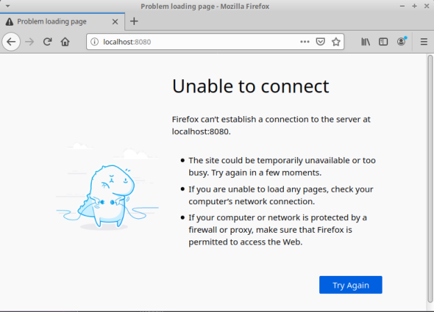 Exited Local Port Forward Browser