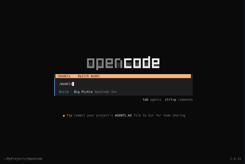 OpenCode Models