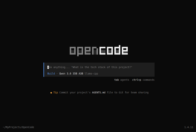 OpenCode Main