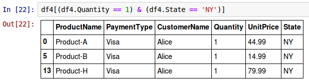 Pandas DataFrame